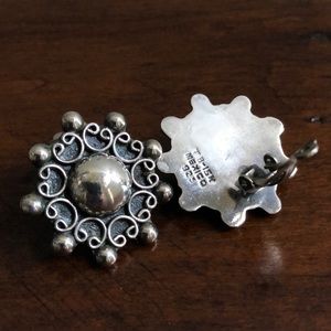 TAXCO Sterling Silver Clip Earrings • Final Price